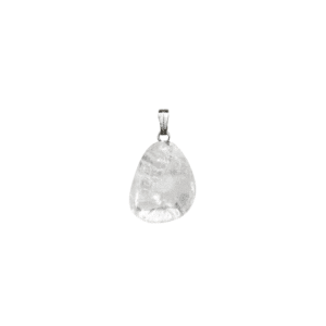 Colgante mineral Cuarzo blanco